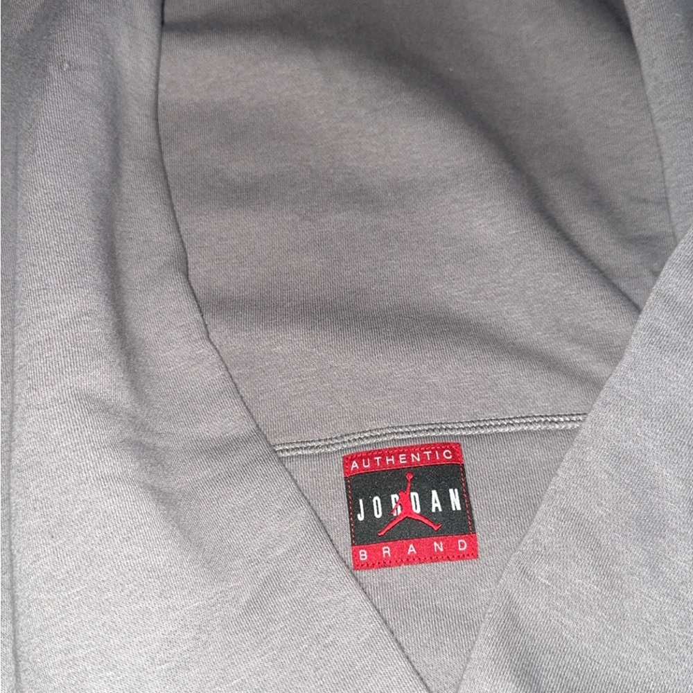 Jordan Authentic Gray Sweatshirt